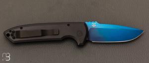   Couteau  "  LG307-SB Rockeye Auto " pliant par Pro-Tech Knives