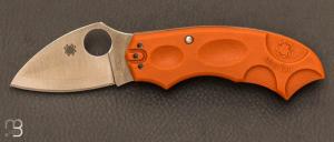  Couteau Spyderco Meerkat Burnt Orange Sprint Run HAP40 - SPC64JPBORE