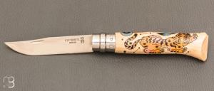 Couteau Opinel N°8 Dalkhafine - Édition COSMOS