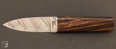   Couteau " Sgian Dubh "  par l'Atelier Perceval - Ronce de noyer et lame damas