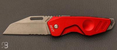 Couteau " ANT Rescue Red StoneWashed " par Extrema Ratio - M390 Böhler