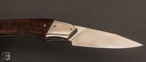   Couteau  "  Liner-Lock custom " par Florian Dreyer FD-Knives - Gidgee et lame en RWL34