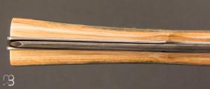  Couteau de poche Piémontais de Richard Ciachera - Ivoire de mammouth et damas