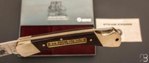  Couteau Böker Solingen - Steam Engine 1995 Limited Edition Knife