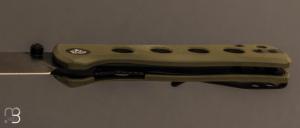  Couteau " CANARY " G10 olive green de QSP - QS150-F2