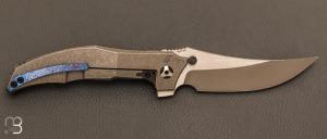   Couteau  "  Persian Integral " frame-lock par CKF Knives et Peter Rassenti