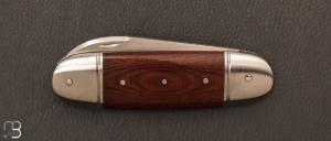   Couteau " Bulldog " par Thomas Chovin - Micarta et RWL-34