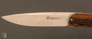 Couteau " GOURMET " pliant par MASERIN - Bocote