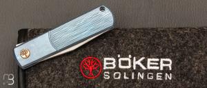 Couteau Böker Solingen - BRLW Blue LTD #30/99 - 110668