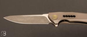 Couteau " Company WE603J " WE KNIFE - Titanium et S35VN