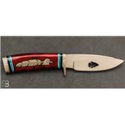 BUCK EAGLE FEATHER VANGUARD Limited Edition knife - 7192.YISLE1