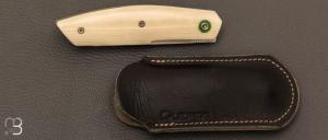   Couteau "  Front-flipper " custom par Queiros knives