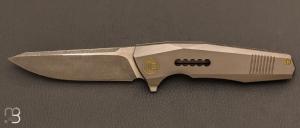 Couteau " Company WE603J " WE KNIFE - Titanium et S35VN