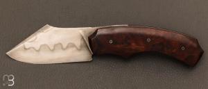    Couteau  "  Liner-Lock " custom par Rmi Bouin - Ironwood et C130