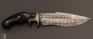   Couteau  "  Onca Sub hilt damas " de Samuel Lurquin