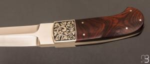   Dague custom par Dr Fred Carter - Sole Authorship Engraved