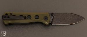  Couteau " CANARY " G10 olive green de QSP - QS150-F2