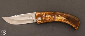  Couteau de poche Corse corne de bélier de François Panzani