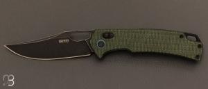 Couteau " 9203MG2 " ambi lock de SRM - Micarta