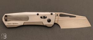   Couteau  "  BATCH 2 SEVERN " - LASER BACON par Winterblade - M390 et titane