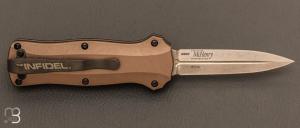   Couteau BENCHMADE Mini INFIDEL® Flat Dark Earth - 3350_2303 - #721