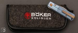 Couteau Böker Solingen - BRLW Blue LTD #30/99 - 110668