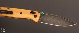   Couteau " Bugout® Burnt Brass Aluminium " 535BK-07 par BENCHMADE