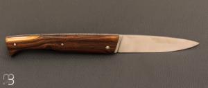  Couteau de poche Lombard Pistachier par Adrien Giovaninetti