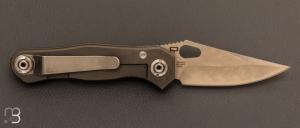  Couteau  "  QSE-5 Mr Roper " ed. Limitée par Quartermaster knives - QTRMSTR