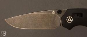 Couteau " VAULT " Micarta de QSP design Jacob Lundquist - QS157-B2