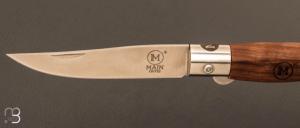 Couteau " Liner-lock Italian Line "  de Main Knives - Noyer - 10001