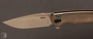   Couteau " ZT0044 Button lock " par ZERO TOLERANCE - CPM S45VN et titane