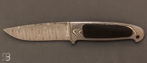 Couteau " intgral damas " bne par Friedrich SCHNEIDER 