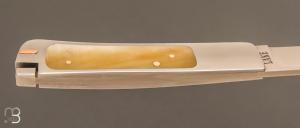  Couteau " Interframe  " Yellow pearl par Ron Lake