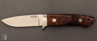  Couteau " Loveless Drop Point Design" par Shaun Bruwer - Ironwood et Bohler N690