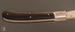   Couteau  "  Jacknife " custom de Jérôme Bellon - Ébène et N690