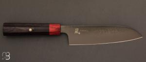 Couteau Japonais YAXELL " Rei " VG-10 Damas - Santoku 16,5 cm - Y37401