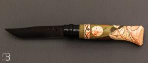 Opinel N°8 Mioshe knife - BIENNIAL THEME NATURE Edition