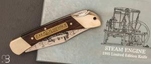  Couteau Böker Solingen - Steam Engine 1995 Limited Edition Knife