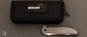   Couteau  "  The Escort " par Böker Plus - Collaboration  John Kubasek - 01BO638