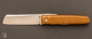   Couteau de poche Pimontais de Richard Ciachera - Micarta & XC75