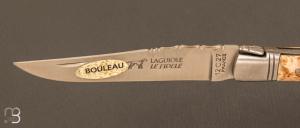 Couteau de poche Laguiole 12cm Tire-Bouchon Bouleau par Le Fidèle