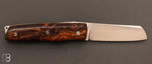   Couteau de poche Piémontais de Richard Ciachera - Bois de fer & XC75