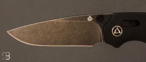 Couteau " VAULT " Micarta de QSP design Jacob Lundquist - QS157-A2