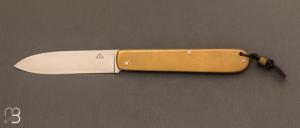  Couteau " Canif  " de Julien Maria - Laiton et XC75