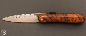  Couteau de poche Piémontais de Richard Ciachera - Thuya et XC75