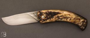  Couteau de poche Corse corne de bélier de Jean-Jacques Bernet