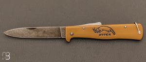 MERCATOR sand carbon folding knife ref 10-226rg by OTTER