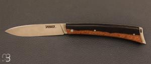 Couteau Le "750" Ebne avec aubier par Goyon Chazeau