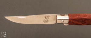 Couteau " Liner-lock Spanish Line "  de Main Knives - Bubinga - 9004